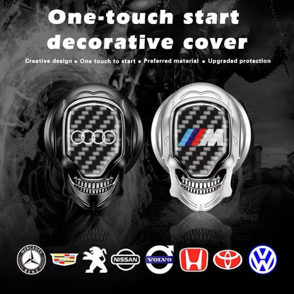 Car one-button start button cover protector for all car accessories